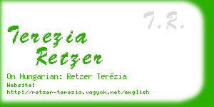 terezia retzer business card
